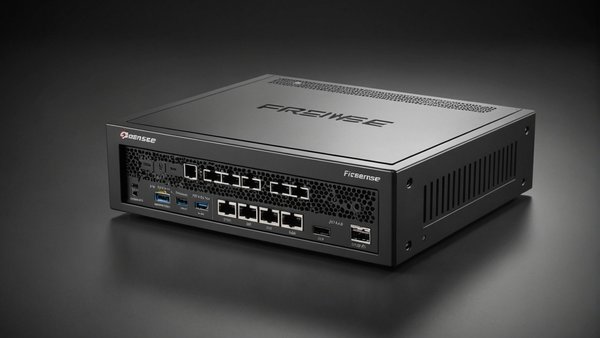 How to install and configure a firewall on a pfSense box for enhanced network security in a small business?