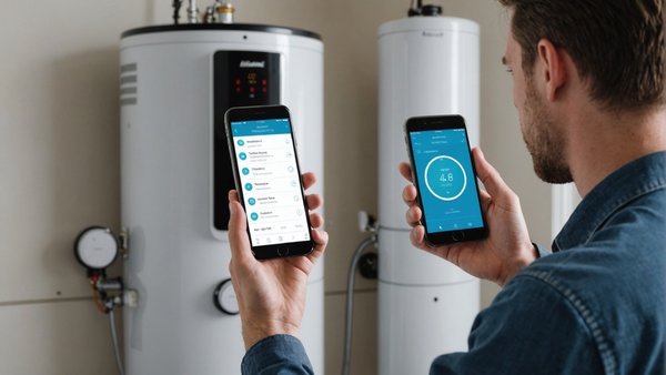 How Can You Use Your Smartphone to Control and Monitor Smart Home Water Heaters?
